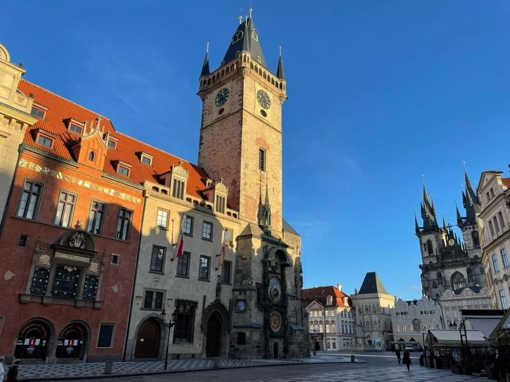 Prague CIty centre - historical Old Town City Hall